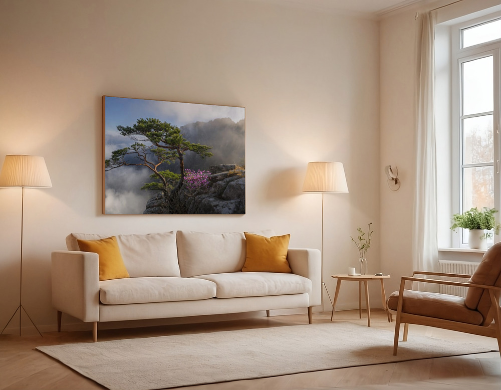 Canvas print - Dream dancer over the sofa