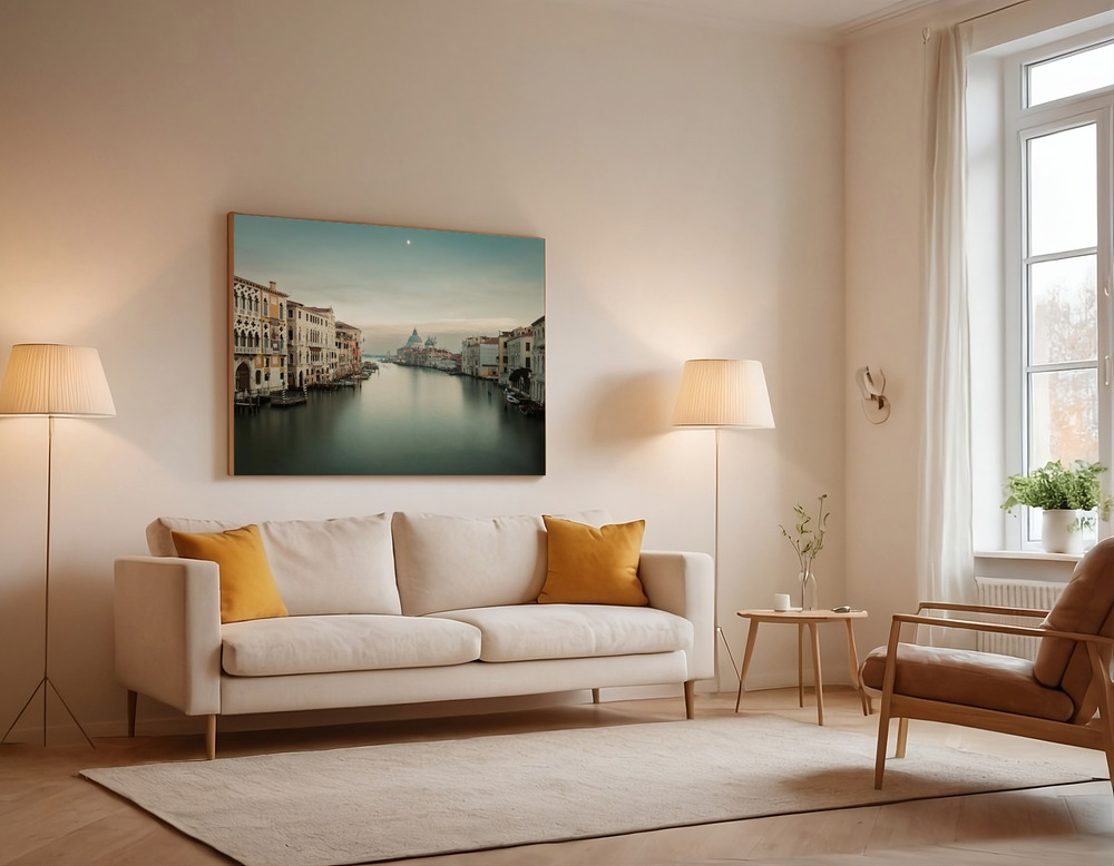 Canvas print - Venice over the sofa