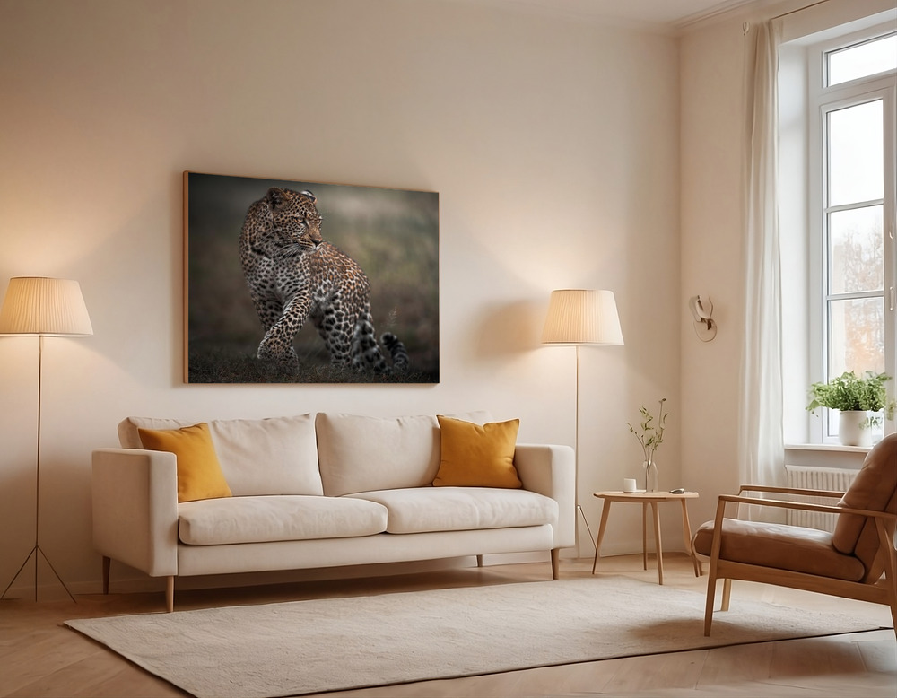 Canvas print - Surprise over the sofa