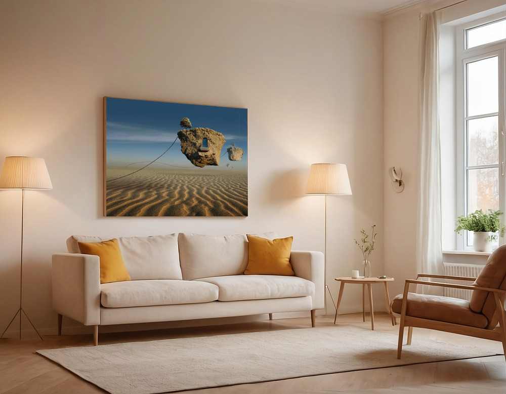 Canvas print - Parallel world 1 over the sofa