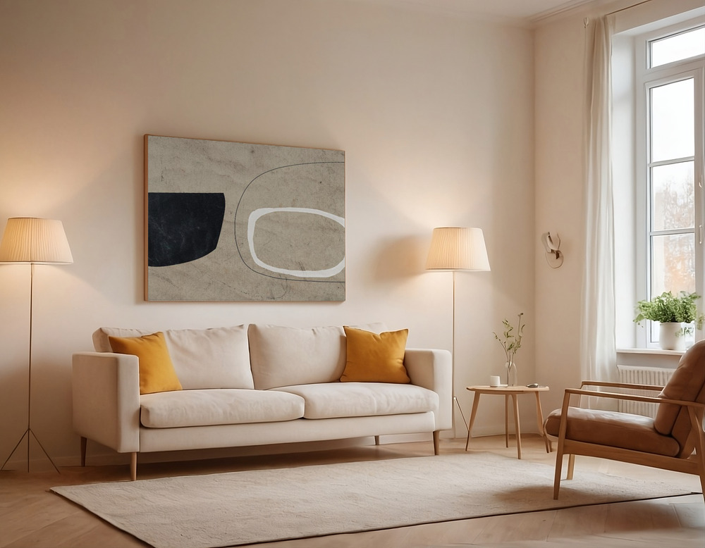 Canvas print - Comfort over the sofa