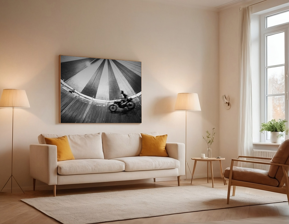 Canvas print - Daredevil over the sofa
