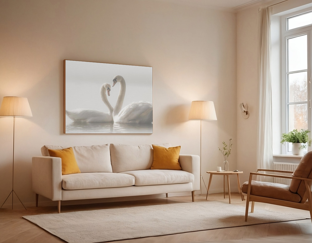 Canvas print - Forever over the sofa