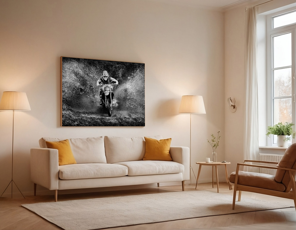 Canvas print - Mudbound Velocity over the sofa