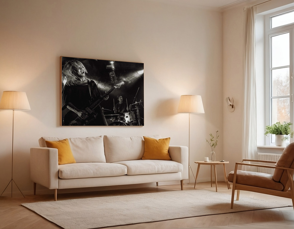 Canvas print - OnStage over the sofa