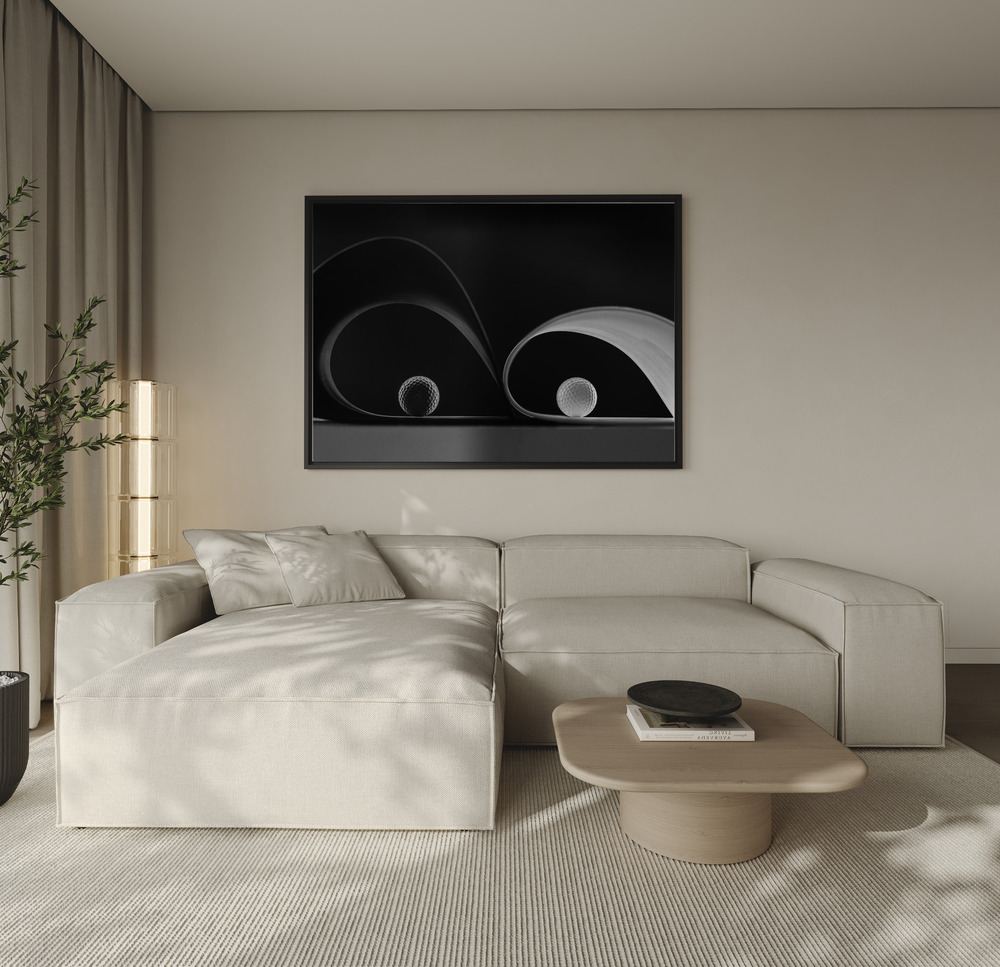 Leinwandbild - SAME, BUT DIFERENTS over the sofa