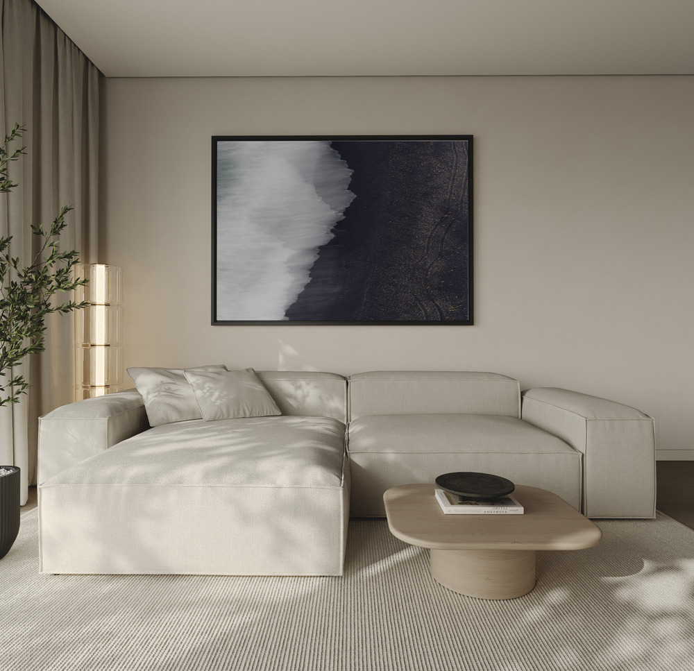 Canvas print - Signs over the sofa