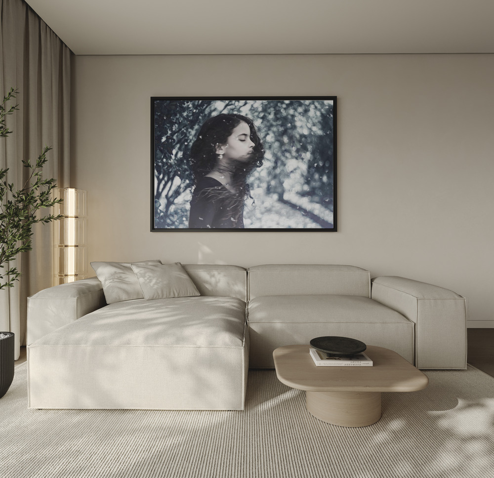 Obraz na płótnie - Free spirit nad sofą