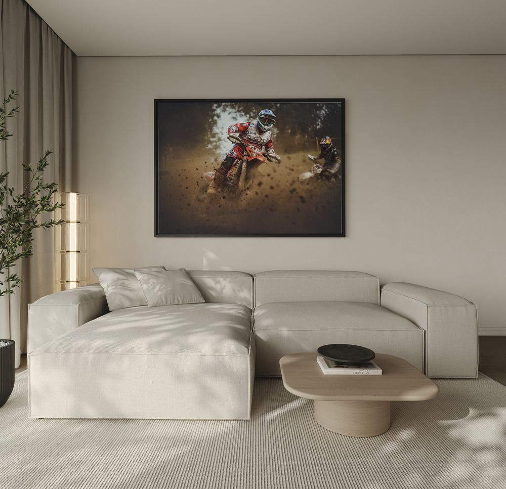 Canvas print - #87 over the sofa