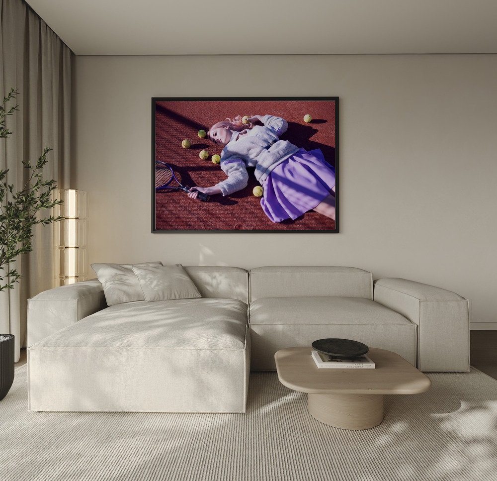 Canvas print - Well played over the sofa