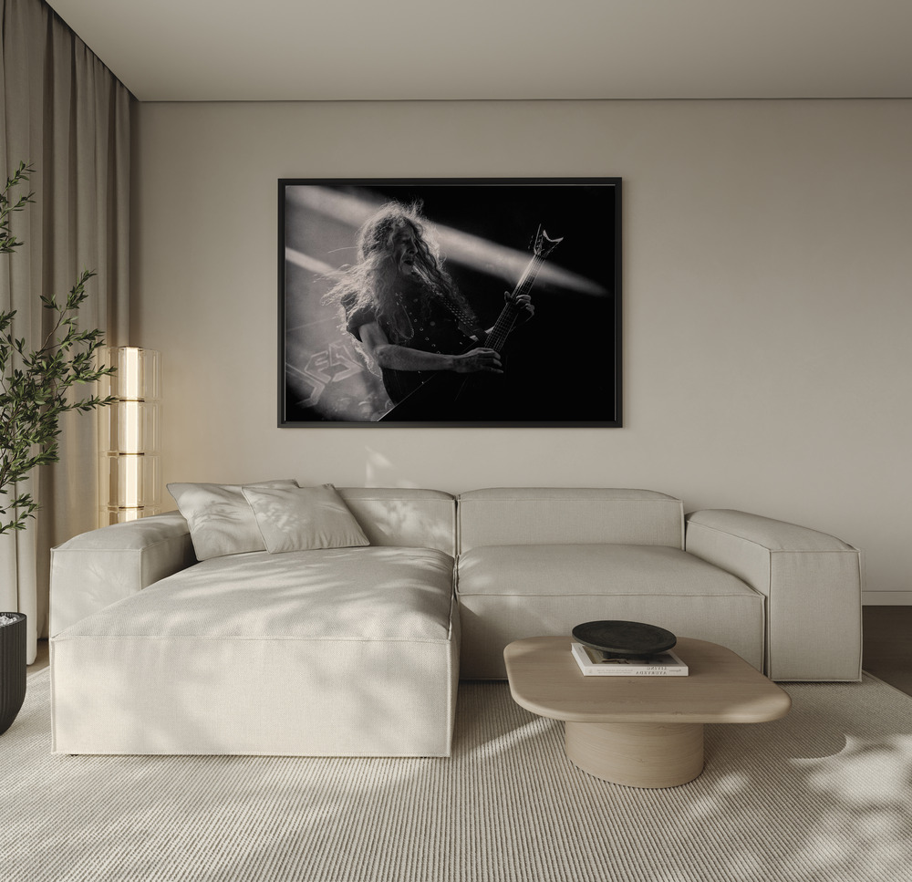 Canvas print - Give it your all over the sofa