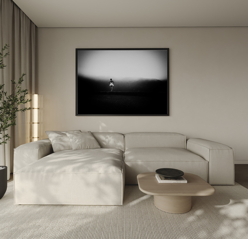 Canvas print - N/t over the sofa