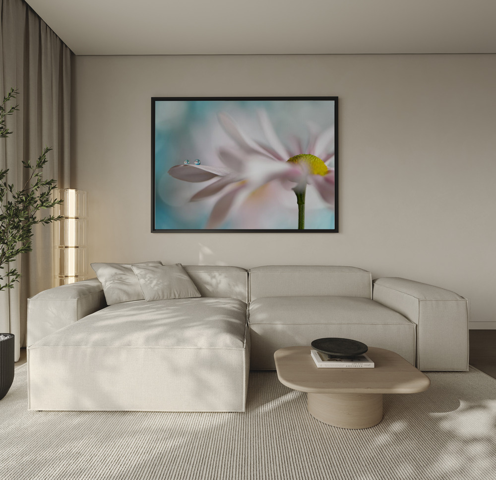 Canvas print - Tiny duo over the sofa