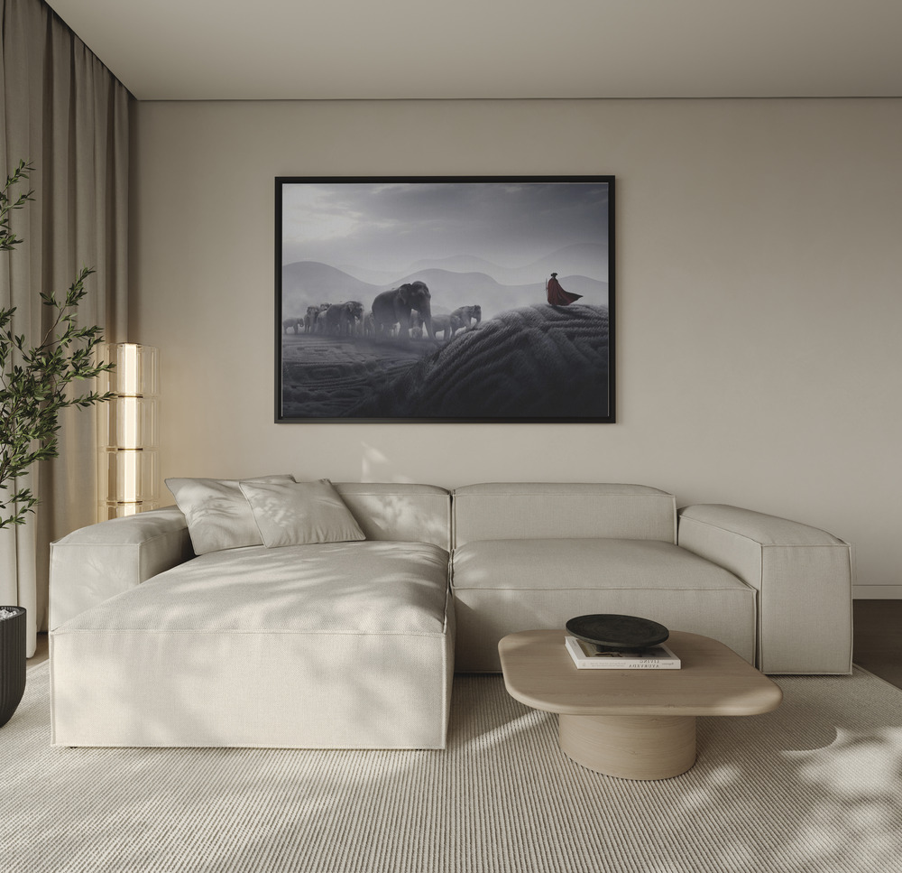 Canvas print - Robin Hood over the sofa