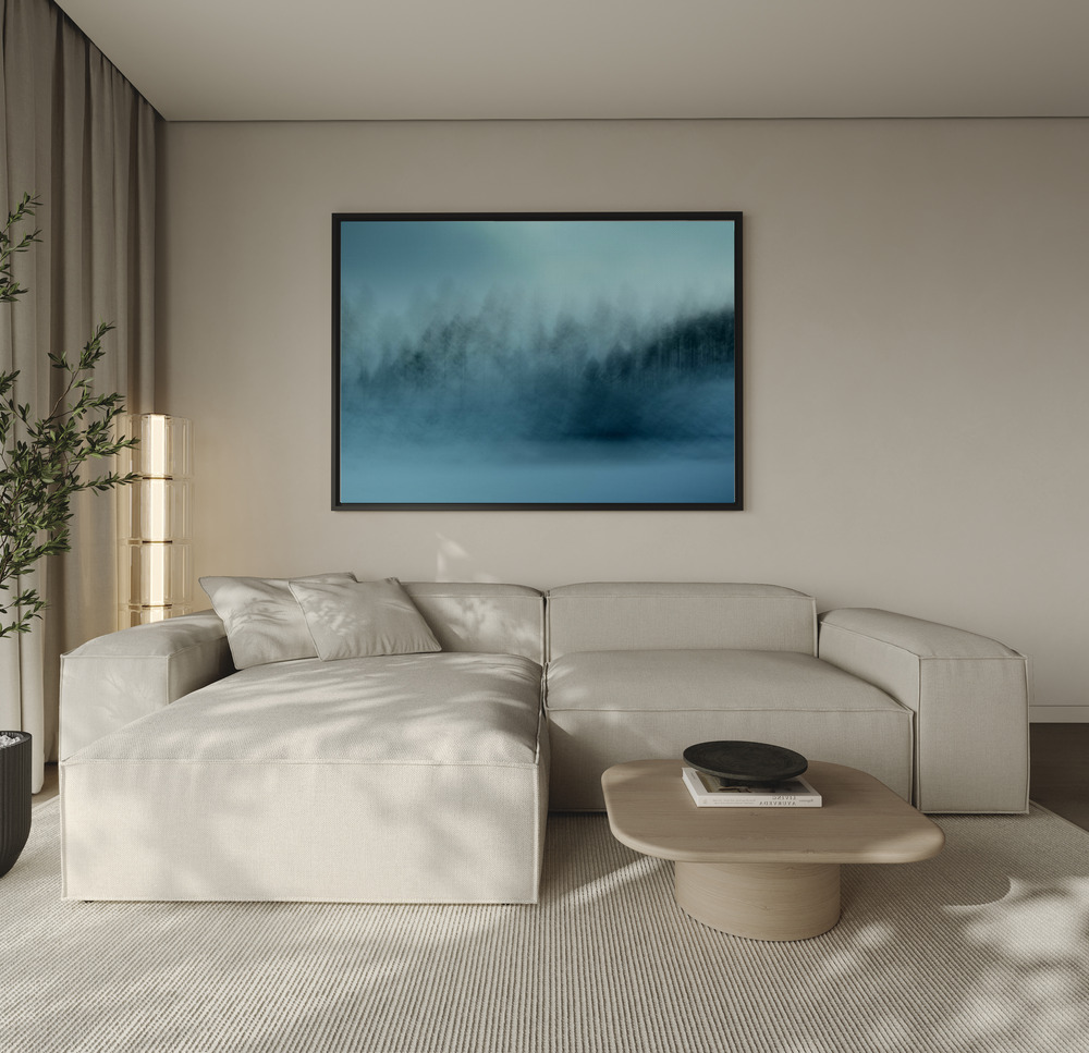 Canvas print - Wintersaga over the sofa
