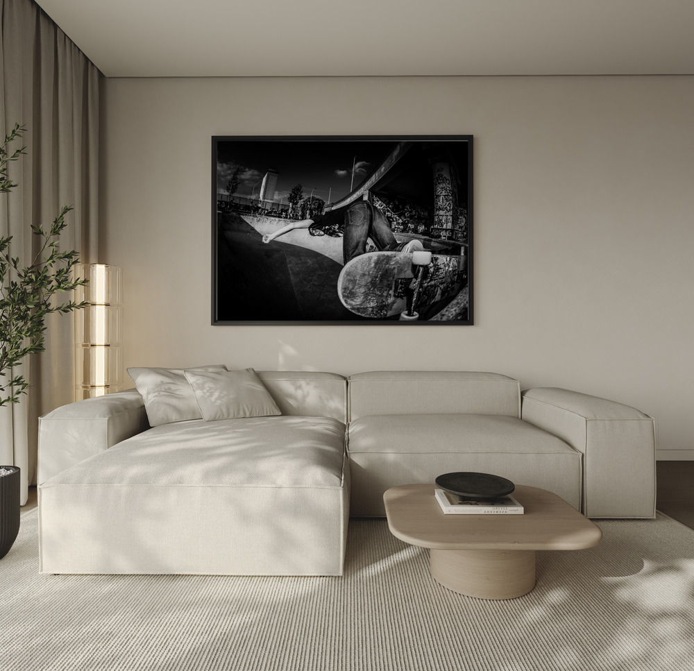 Canvas print - Close enough.... over the sofa