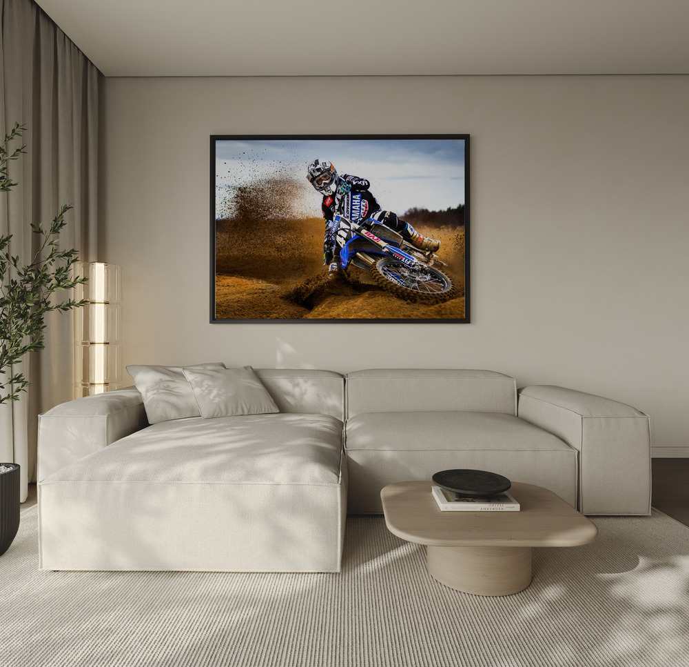 Canvas print - Desert King over the sofa