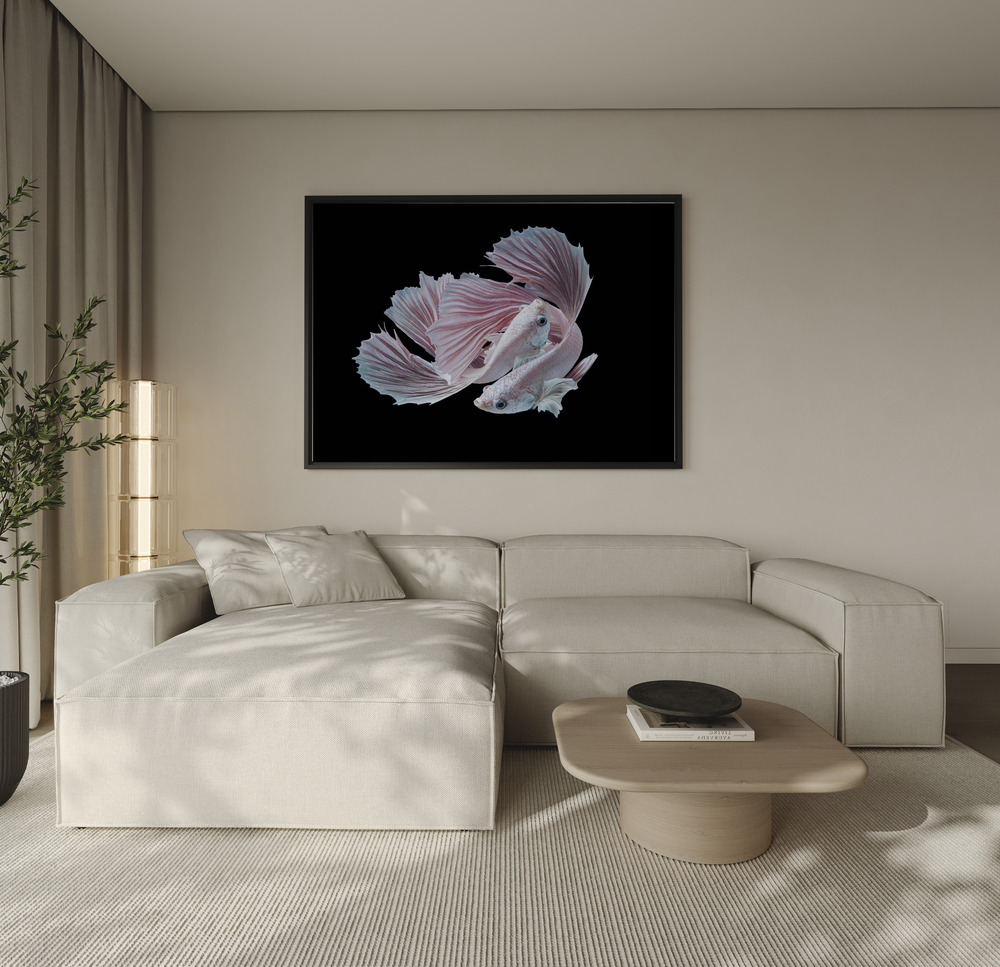 Canvas print - The Love over the sofa
