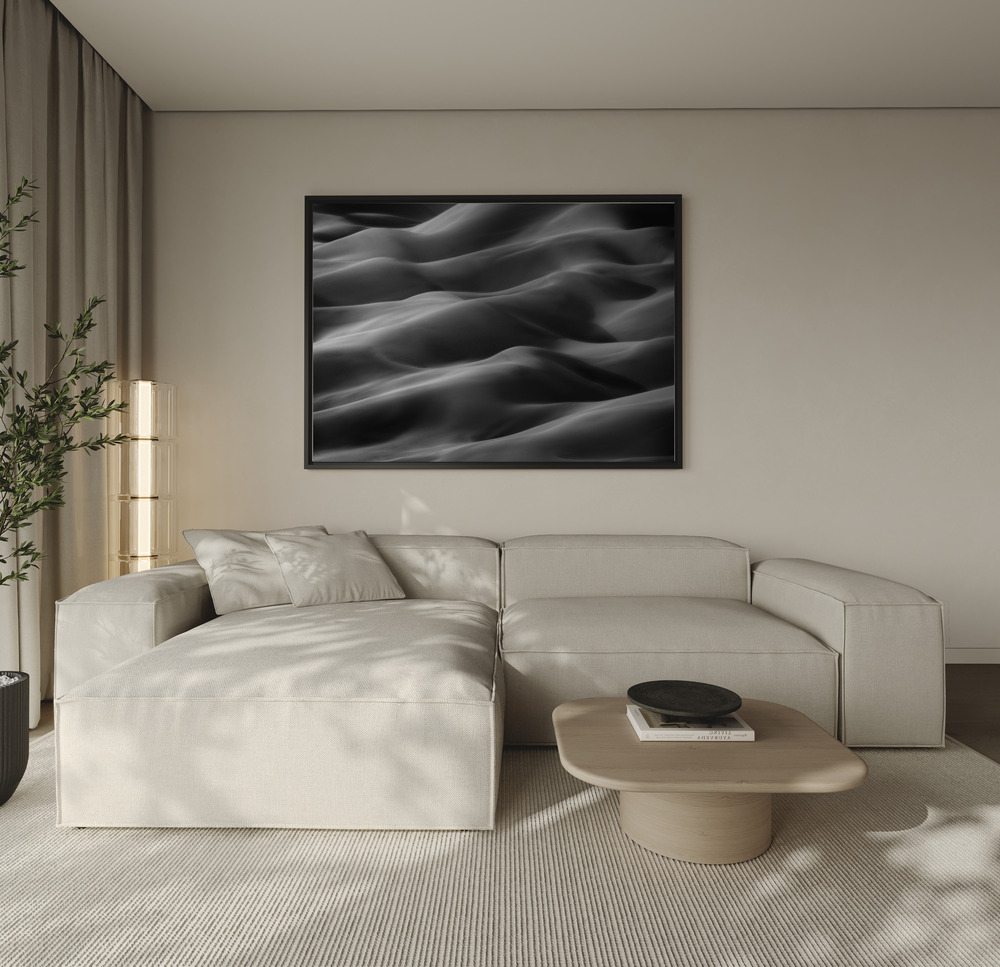 Canvas print - Sandy Hills over the sofa