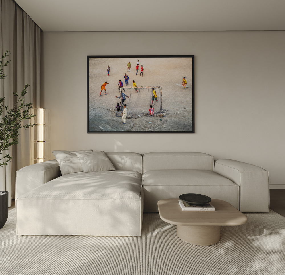 Canvas print - Champions league II over the sofa