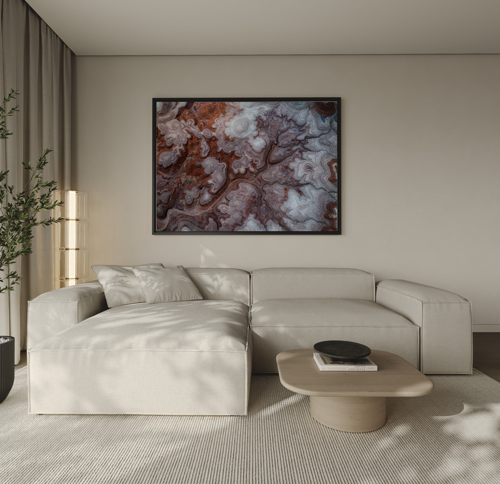 Canvas print - Colors of Utah over the sofa