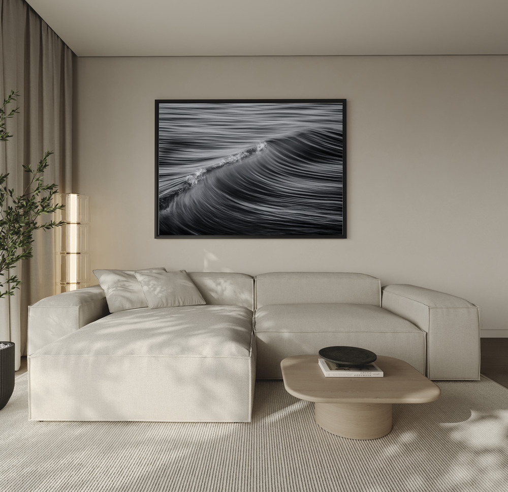 Canvas print - Liquid over the sofa