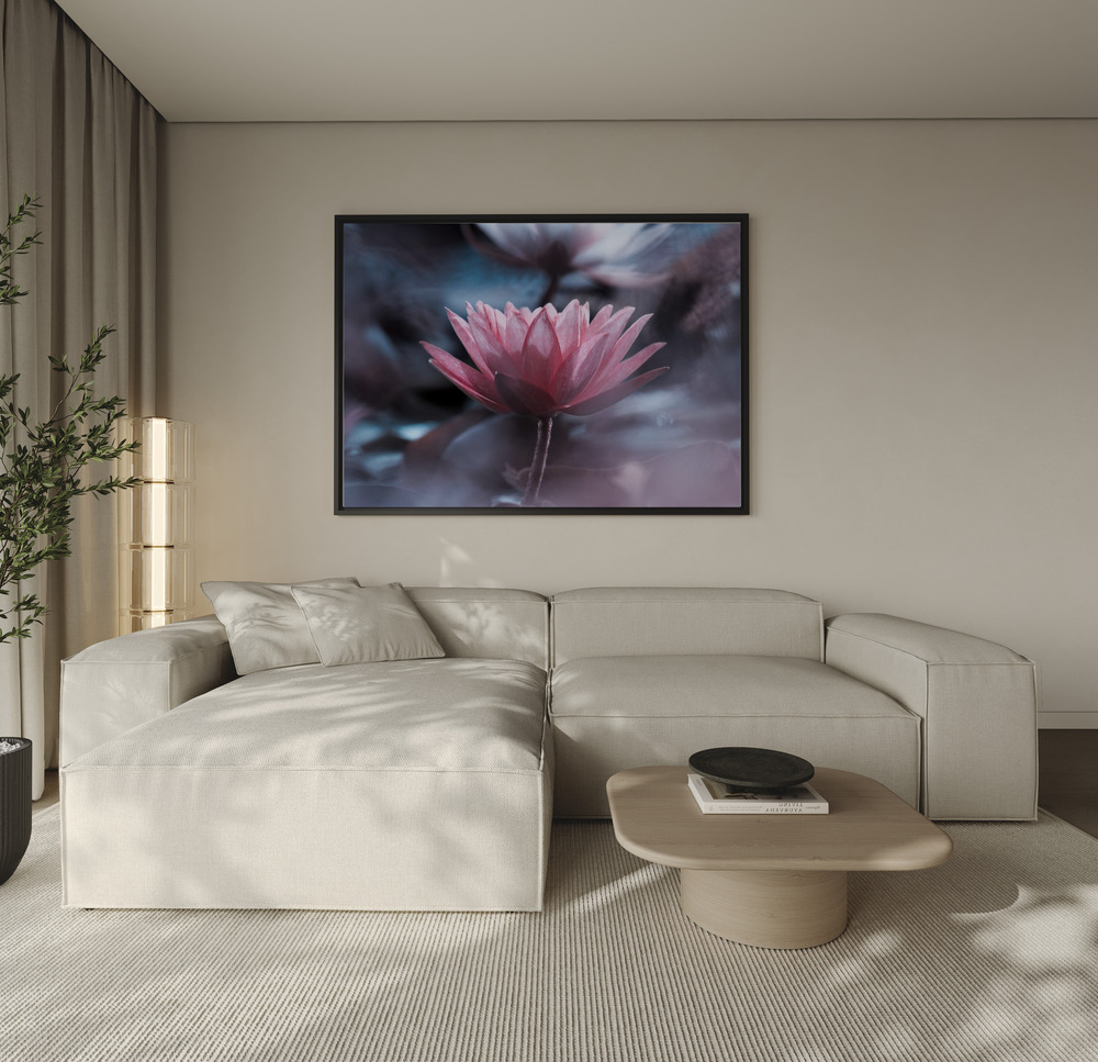 Canvas print - Silence over the sofa