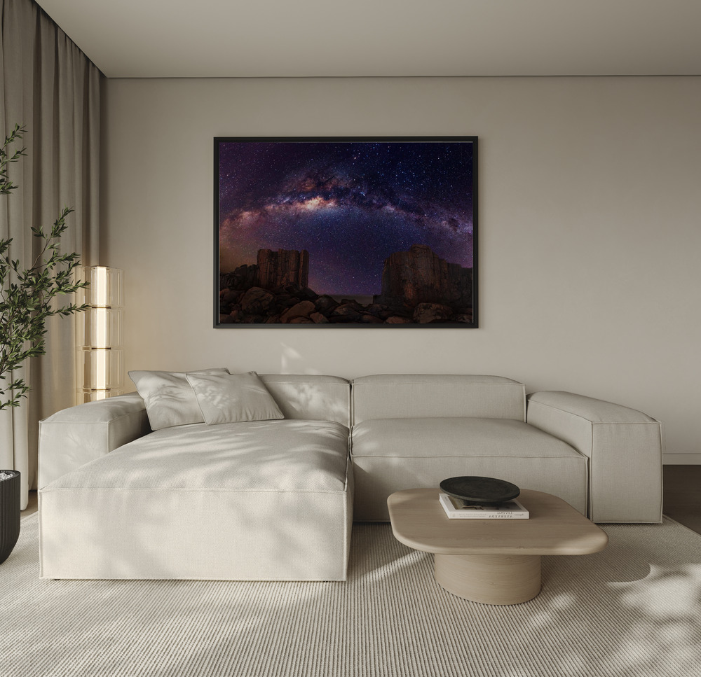 Canvas print - Gate to Heaven over the sofa