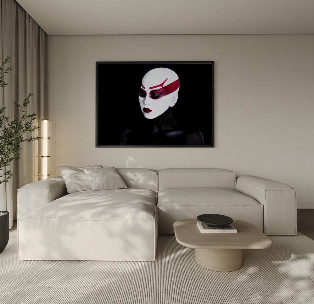 Lienzo - ASAJJ VENTRESS r sobre el sofá