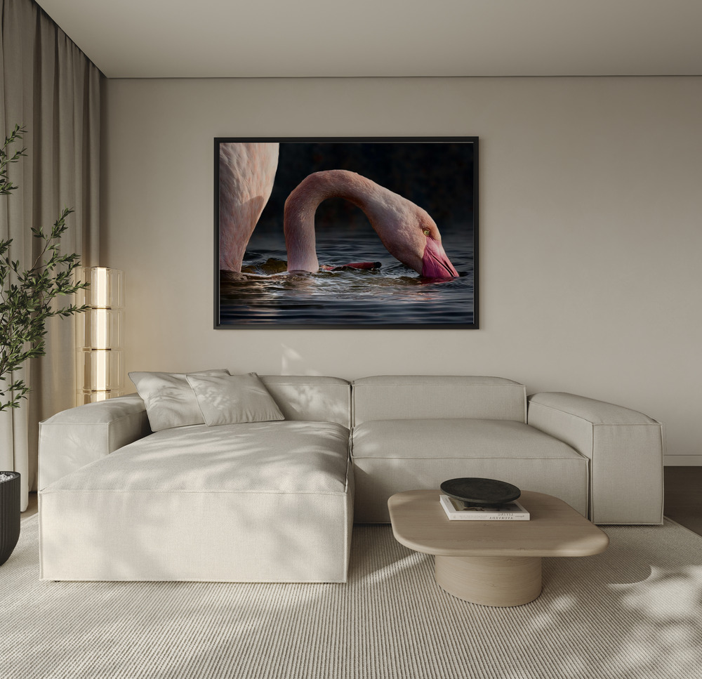 Canvas schilderi - Senza titolo over de bank