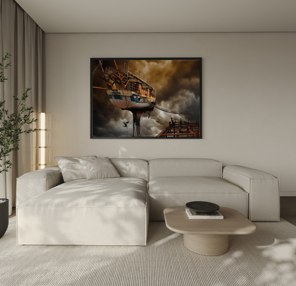 Canvas print - Nimfa over the sofa