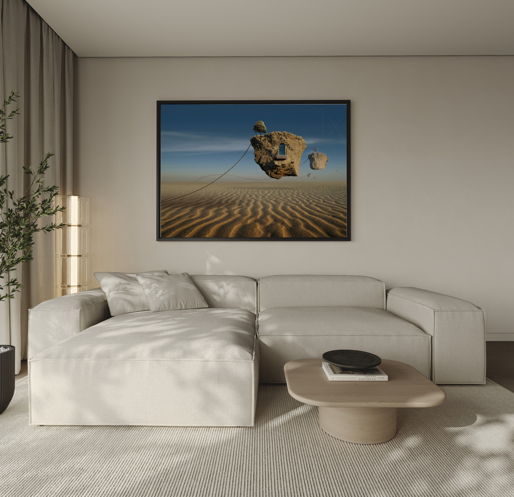 Canvas print - Parallel world 1 over the sofa