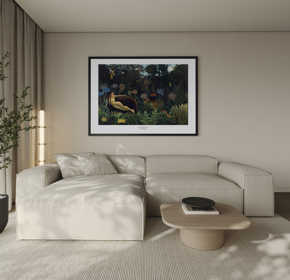 Leinwandbild - The Dream über dem Sofa