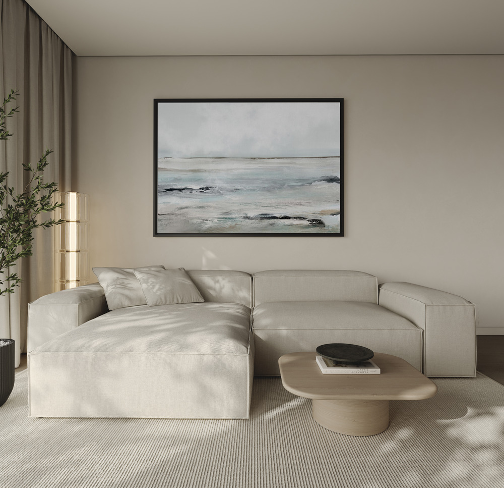 Canvas taulu - Sandybay over the sofa