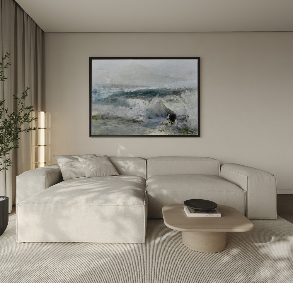Canvas taulu - Crashing Waters sohvan yli