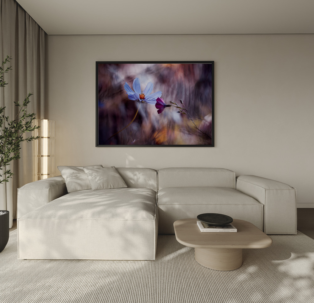 Canvas print - Le rendez vous over the sofa