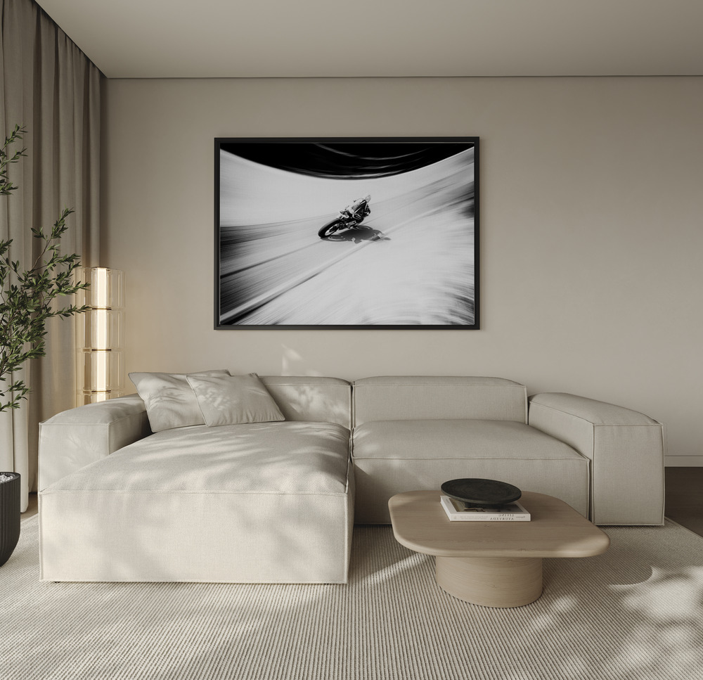 Canvas print - A Smoother Road over the sofa