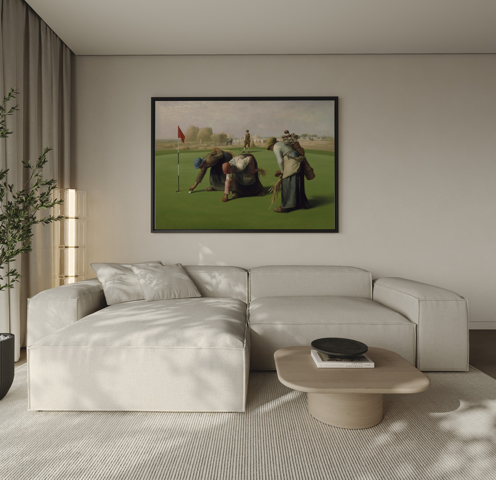 Canvas print - Rural Caddie over the sofa