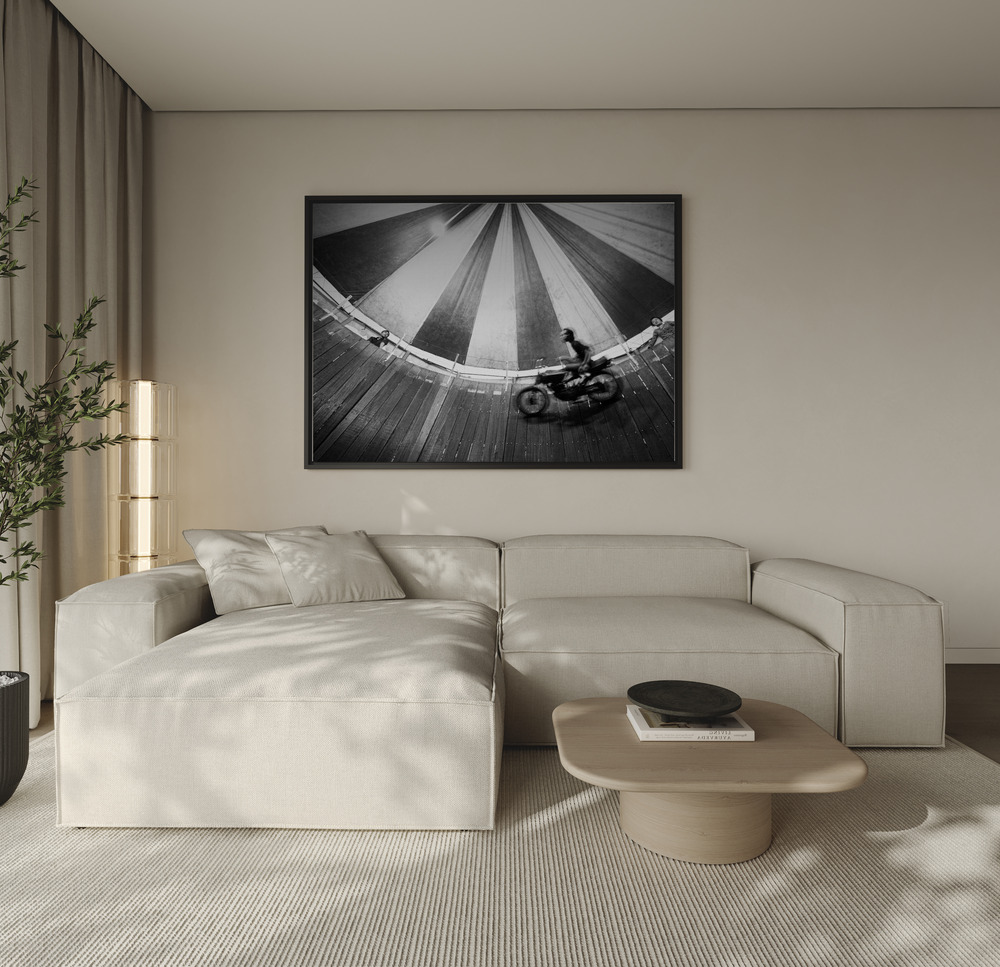 Canvas print - Daredevil over the sofa
