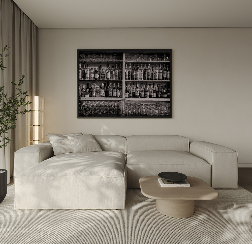 Canvas print - Seattle over the sofa