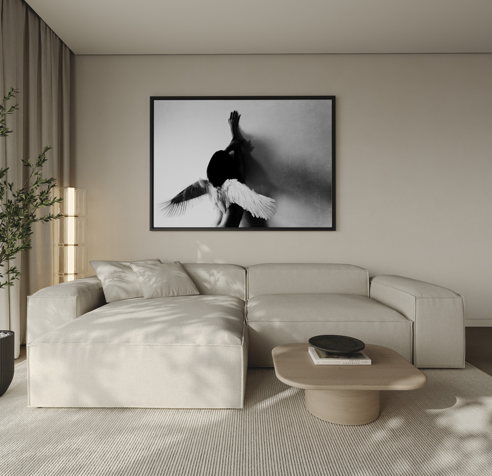 Canvas print - Not fly over the sofa