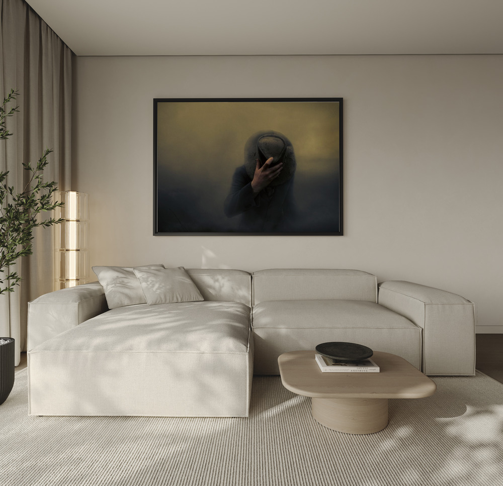 Canvas print - When the going gets tough... over the sofa