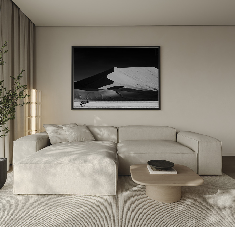 Canvas print - The Solitary over the sofa