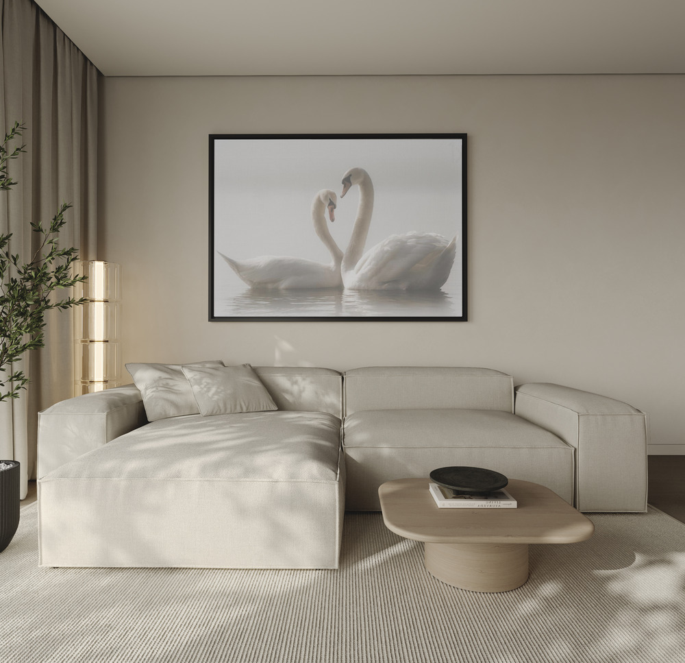 Canvas print - Forever over the sofa