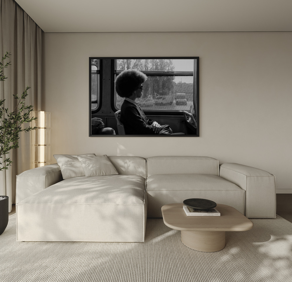Canvas print - Milano streets over the sofa