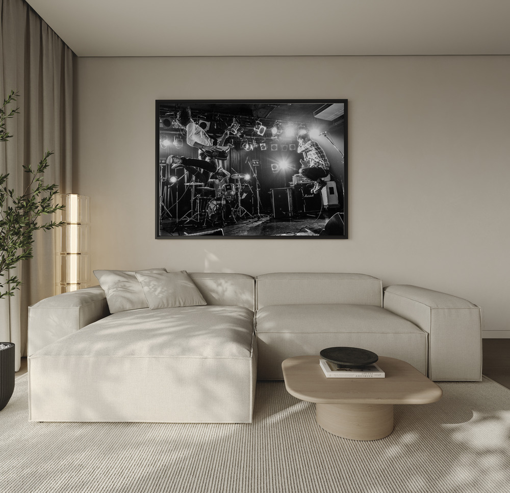 Canvas print - OnStagePhotography over the sofa