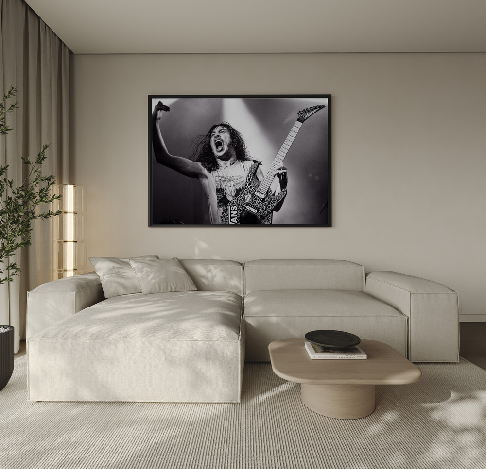 Canvas schilderi - Lost Society over de bank