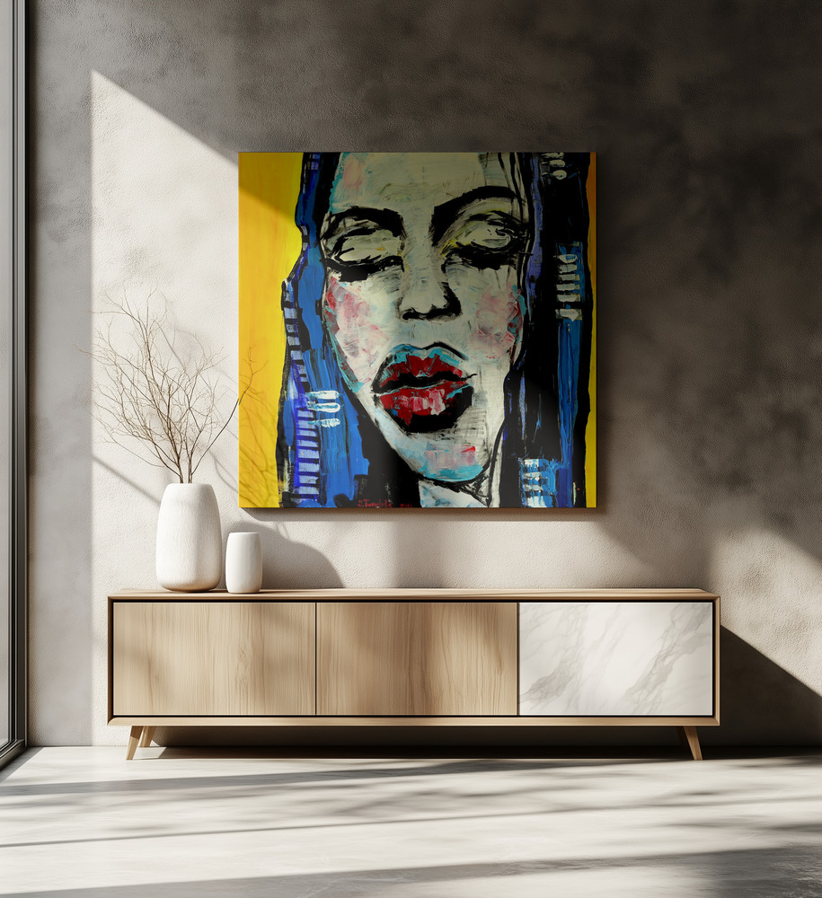 Canvas print - Magdalena or waiting room over dining table