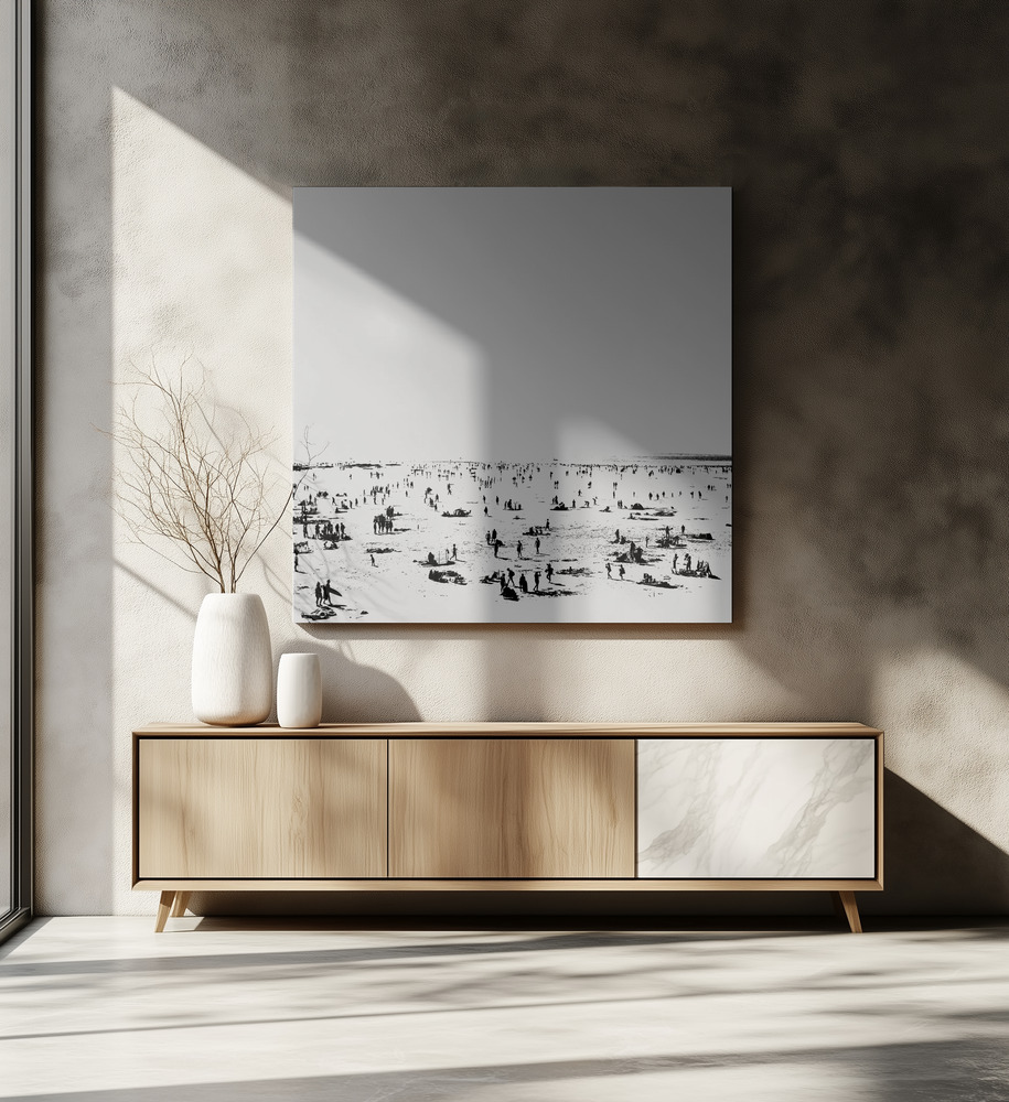 Canvas print - Beach No2 over dining table