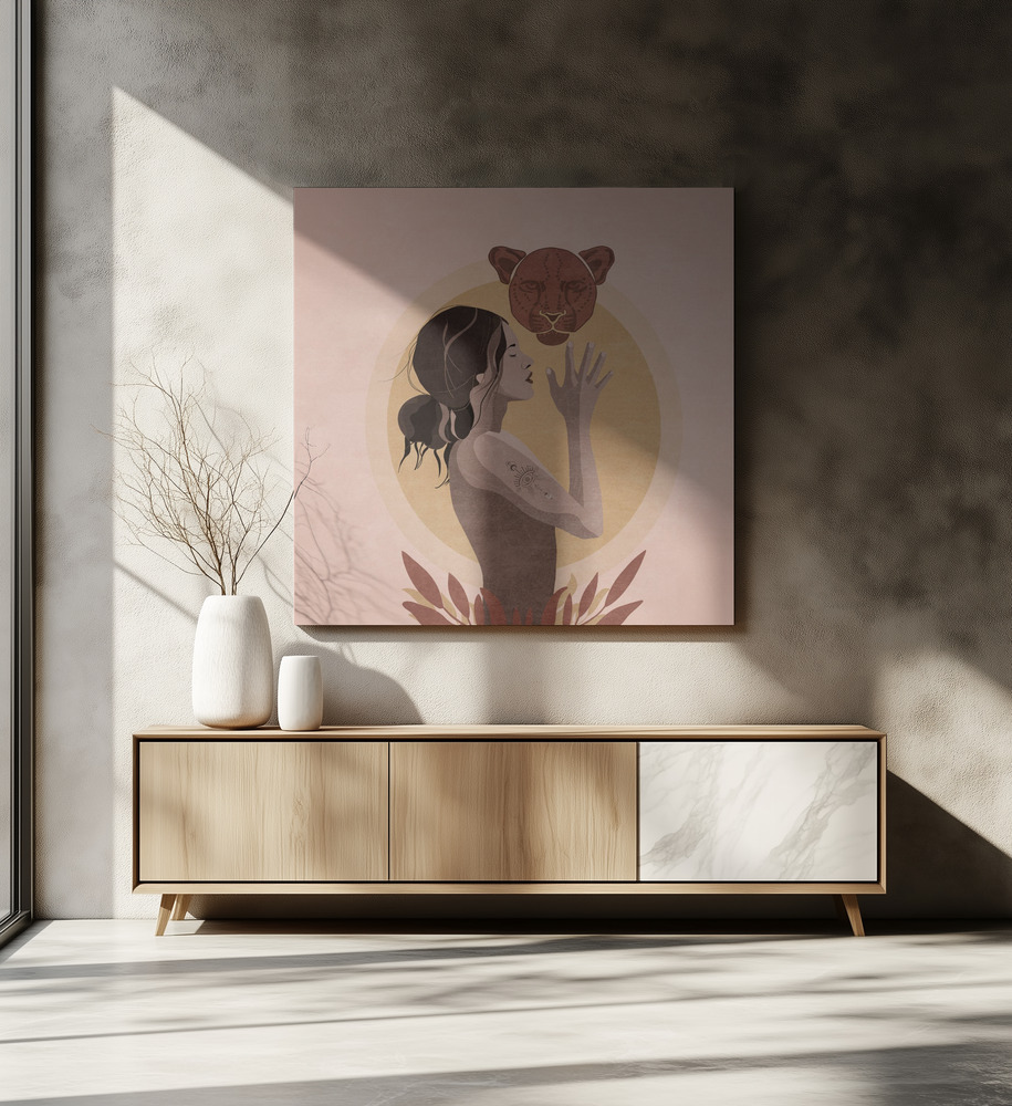 Canvas print - Spirit Connection over dining table